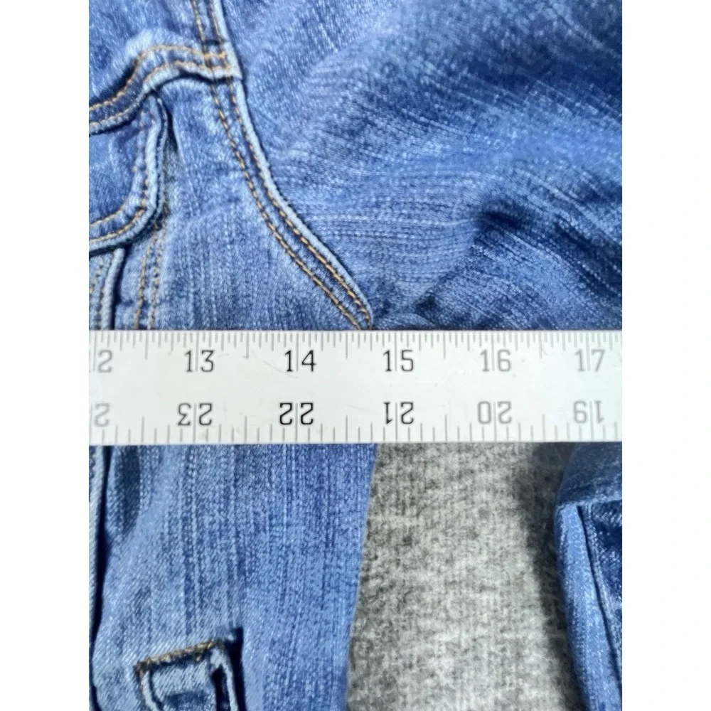 Gap Kids Denim‎ Jacket Size L 10-11 Blue Stretch Jean Trucker Classic